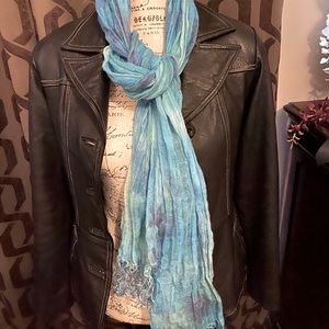Tie dye scarf